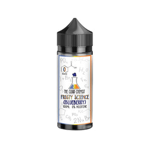 The Cloud Chemist Vape Juice in 100ml Shortfill E-liquid - Frosty Science Blueberry Flavour