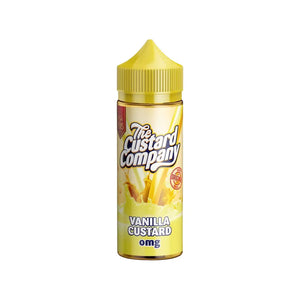 The Custard Company Vanilla Custard Flavour 100ml Shortfill Vape E-liquid perfect for sub-ohm vape kit and sub-ohm vape tanks
