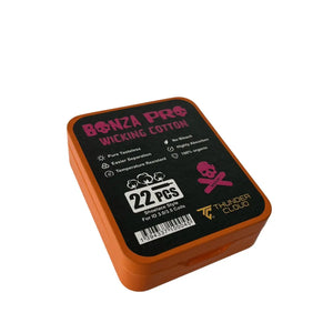 ThunderCloud X Vaping Bogan Bonza Pro Shoelace Cotton for RTAs and RDAs.