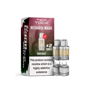 Tick Tock 8000 Refills in Gum Blast Flavour