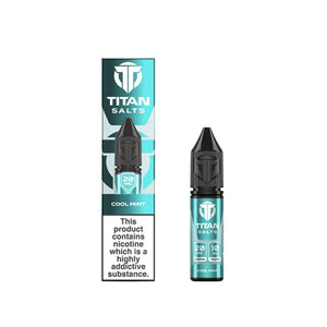 Titan Vape 10ml Nic Salt Cool Mint Flavour perfect for Pod Vape Kits
