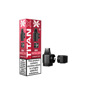 Titan X Refill Pods for the Titan X Vape Kit - Cherry Fizz Flavour