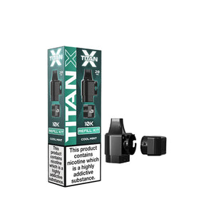 Titan X Refill Pods for the Titan X Vape Kit - Cool Mint Flavour