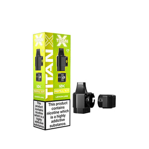 Titan X Refill Pods for the Titan X Vape Kit - Lemon Lime Flavour