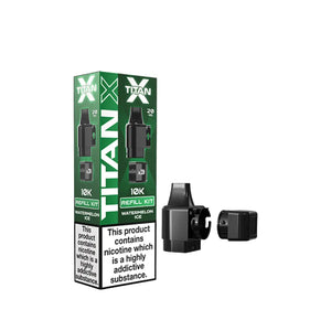 Titan X Refill Pods for the Titan X Vape Kit - Watermelon Ice Flavour