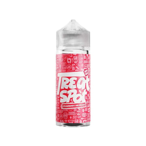 Treat Spot Strawberry Milkshake Flavour 100ml Shortfill E-liquid Perfect for Pod Vape kits & MTL Vape Tanks