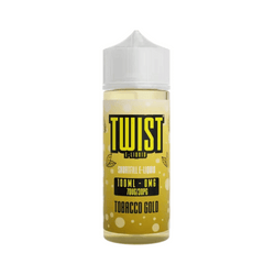 Twist E-liquid 100ml Shortfill e-liquid in strawberry honey biscuit, pink punch lemonade, ice pink punch lemonade, tobacco gold, and berry medley lemonade flavours.