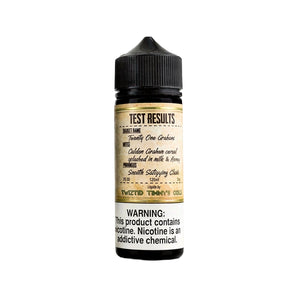 Twiztid Timmys 100ml Shortfill E-liquid Test Results Range in Twenty One Grahams Flavour.