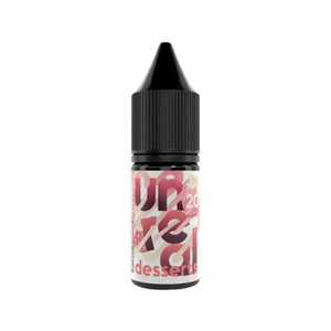 Unreal Desserts Strawberry Double Cream Flavour 10ml Nic Salt E-liquid Perfect for Refillable Vape Kits
