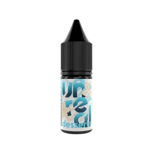 Unreal Desserts Vanilla Cheesecake Flavour 10ml Nic Salt E-liquid Perfect for Refillable Vape Kits