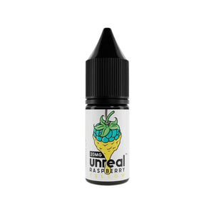 Unreal Raspberry Yellow Raspberry Flavour 10ml Nic Salt E-liquid perfect for Refillable Vape Kits