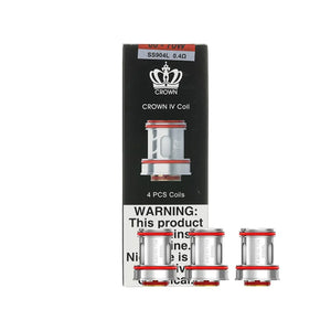 Three Uwell Crown 4 replacement coils 4 pack