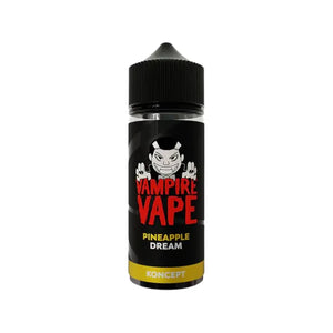 Vampire Vape Koncept Tropical 100ml 70vg/30pg Shortfill Pineapple Dream Flavour - Perfect for Sub-ohm Vape Kits & Sub-Ohm Vape Tanks