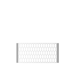 Vapefly Siegfried mesh wire with hexagonal pattern for vaping.