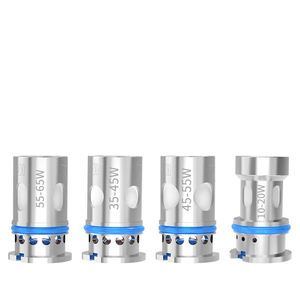 Vaperz Cloud VC Tech replacement coils, various wattages, displayed in a row.