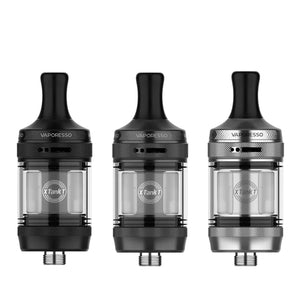 Vaporesso XTank T Vape Tank in Black, Grey, and Silver Colour for the Vaporesso GTX One Pro Pod Vape Kit