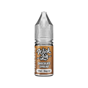 Wick Liq 10ml Nic Salt E-liquid in Chocolate Spread Flavour
