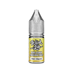 Wick Liq 10ml Nic Salt E-liquid in Kiwi Guava Passion Fruit Flavour