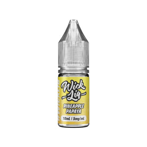 Wick Liq 10ml Nic Salt E-liquid in Pineapple Papaya Flavour