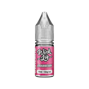 Wick Liq 10ml Nic Salt E-liquid in Strawberry Flavour