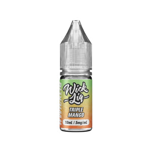 Wick Liq 10ml Nic Salt E-liquid in Triple Mango Flavour