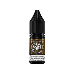 Wick Liquor Boulevard Flavour 10ml Nic Salt E-liquid perfect for Refillable Vape Kits