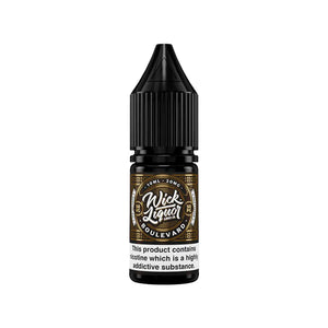 Wick Liquor Boulevard Shattered Flavour 10ml Nic Salt E-liquid perfect for Refillable Vape Kits