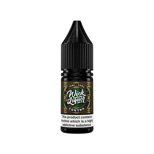 Wick Liquor Contra Flavour 10ml Nic Salt E-liquid perfect for Refillable Vape Kits
