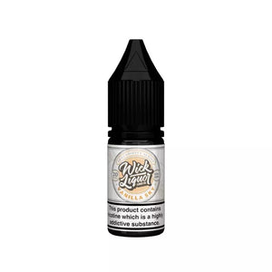 Wick Liquor Serendipity series 10ml nic salt e-liquid vanilla sky flavour in 10mg or 20mg strength great for pod vape kits