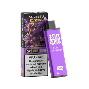 Zeltu X3 prefilled pod Zeus Juice Black Reloaded 10mg