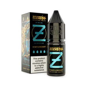 Zeus Juice 10ml Nic Salt Dimpleberry Flavour perfect for Pod Vape Kits