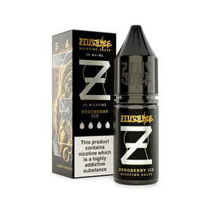 Zeus Juice 10ml Nic Salt Dodoberry Ice Flavour perfect for Pod Vape Kits