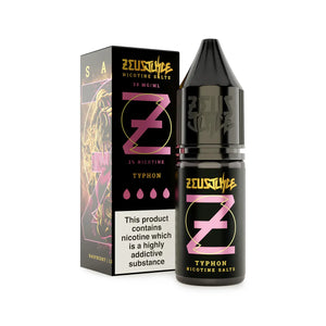 Zeus Juice 10ml Nic Salt Typhon Flavour perfect for Pod Vape Kits