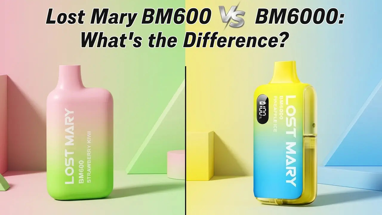 BM600 Vs BM6000 Lost Mary Vapes: Comparison & Review