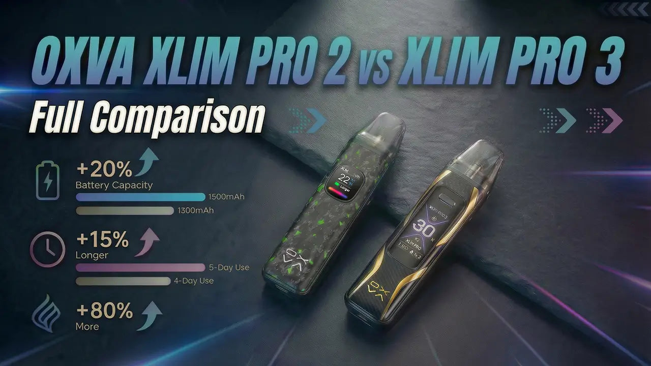 Full Comparison Review: OXVA Xlim Pro 2 Vs Pro 3