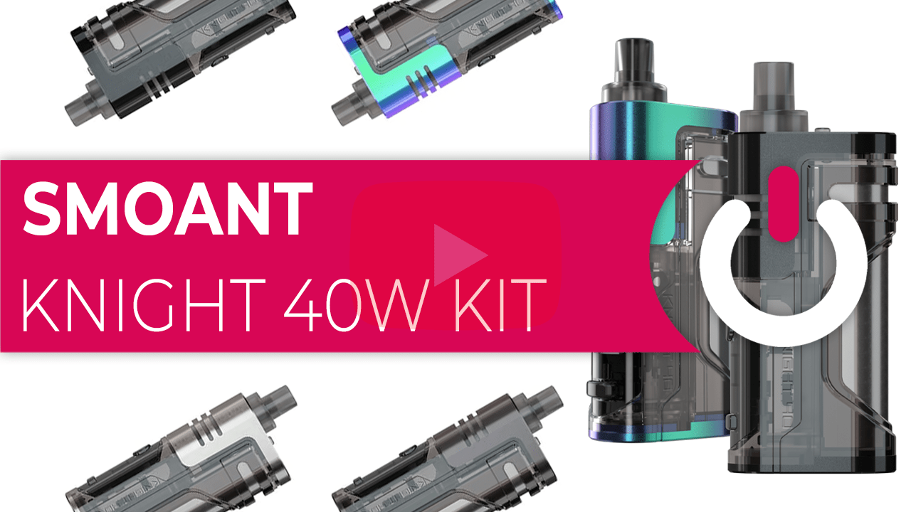 Smoant Knight 40 Kit - Is this the Multi Tasking Master Pod Kit? - Ecigone Vape Shop UK