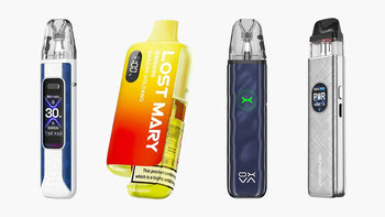 Top best vapes UK 2025 lineup showcasing refillable and rechargeable vape devices, including options ideal for beginners and those seeking the best vapes UK under £30.
