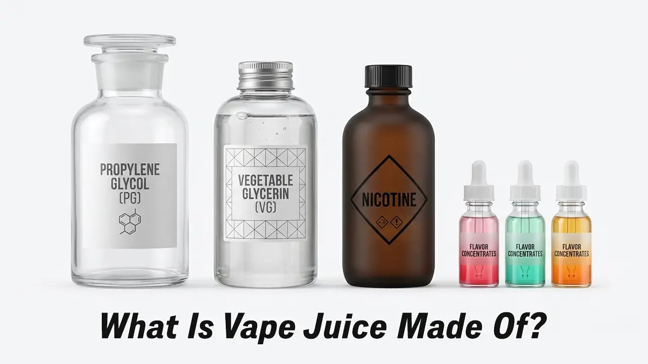 What Is Vape Juice Made Of? UK Ingredients Explained