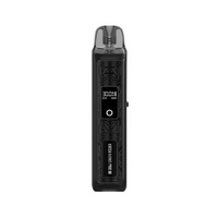 Black Lost Vape Ursa Nano Pro vape device with digital display, front view.