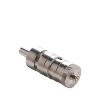 5AVape E-Vapor V4.5S Style RTA in stainless steel finish, angled view.