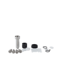 5AVape SturdyONE RBA kit with metal and plastic components, including air spares and O-rings.