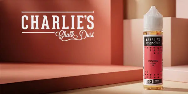 Charlies Chalks Dust E-liquid - Strawberry Cream Pie 50ml shortfill 