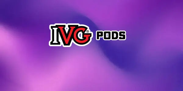 IVG Pod Logo on gradient purple background 