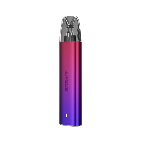 Argus G2 Mini vape in violet-red gradient, sleek and stylish design.