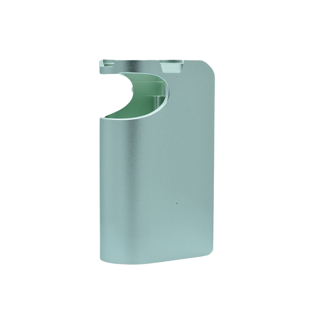 Asmodus Minikin Pod Kit replacement metal chassis in pole green.