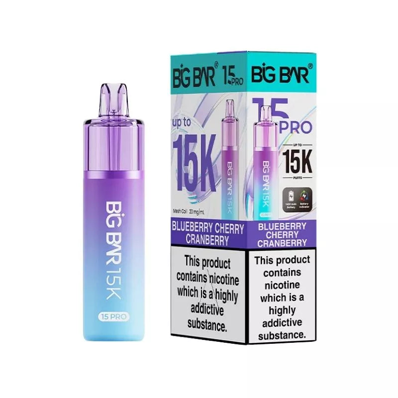 big bar 6000 vape Big Bar 15000 Pro Pod Kit