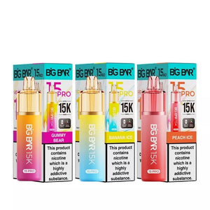 Big Bar 15K Pro Prefilled Pod Vape Kit up to 15,000 puffs