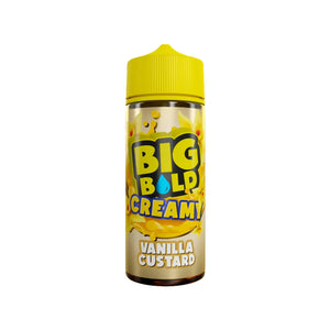 Big Bold Creamy Vanilla Custard 100ml Shortfill E-liquid Great for Sub-ohm Vape kits or Sub-ohm Vape Tanks
