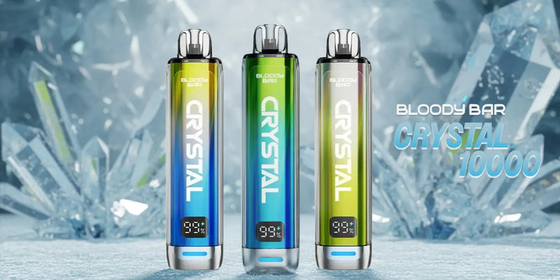 About Bloody Bar Crystal 10K Pods