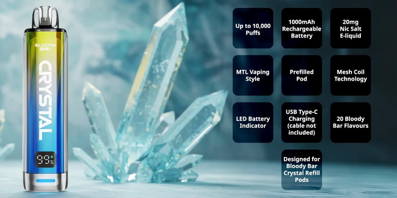 Crystal 10K Pod Specifications